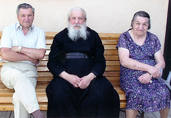 Митрополит Лавр с братом и сестрой в Словакии